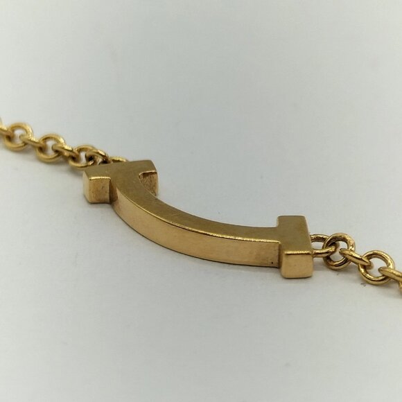 Tiffany and Co. Bracelet T Smile Gold mon-606-091525 - Picture 5 of 9